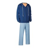 Solo Leveling Sung Jinwoo Hoodie Jacket Cosplay Costume Halloween Carnival Outfit