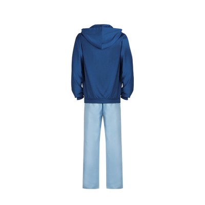 Solo Leveling Sung Jin-Woo Blue Hoodie Cosplay Costume Halloween Carnival Outfit
