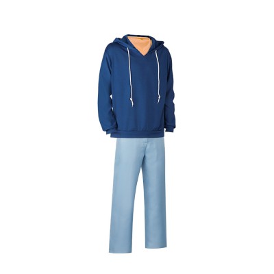 Solo Leveling Sung Jin-Woo Blue Hoodie Cosplay Costume Halloween Carnival Outfit