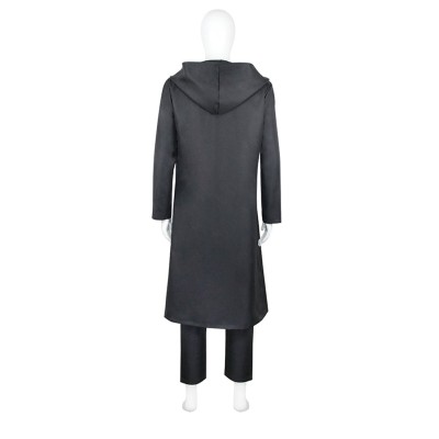 Solo Leveling Sung Jinwoo Grey Coat Cosplay Costume Halloween Carnival Outfit