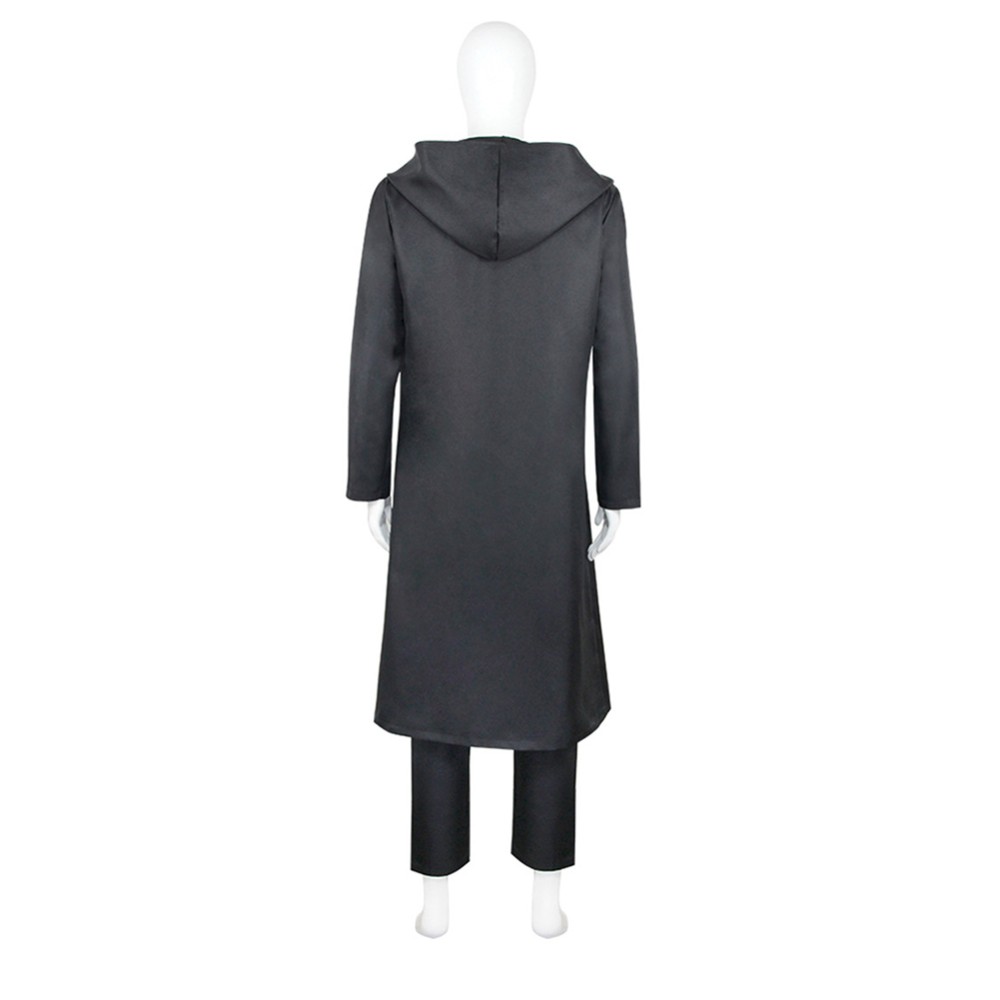 Solo Leveling Sung Jinwoo Grey Coat Cosplay Costume Halloween Carnival Outfit