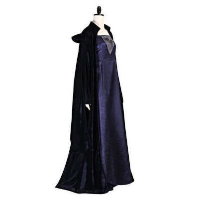 Sola Naberrie Women Cloak Dress Set Cosplay Costume Halloween Carnival Outfit