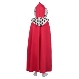 Snow Queen Gerda Kids Children Red Cloak Set Christmas Party Cosplay Costume Halloween Carnival Outfit