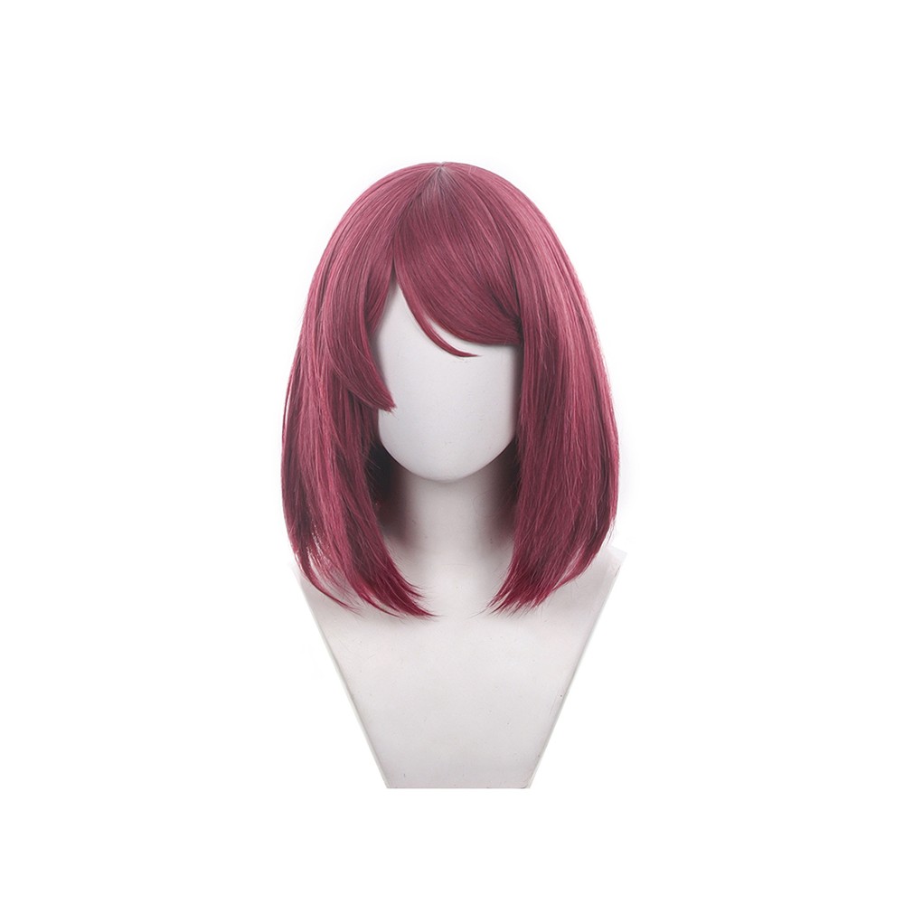 Smoking Behind the Supermarket with You Yamada Red Clerk Uniform Cosplay Costume Halloween Carnival