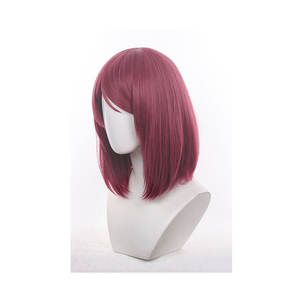 Smoking Behind the Supermarket with You Yamada Red Clerk Uniform Cosplay Costume Halloween Carnival