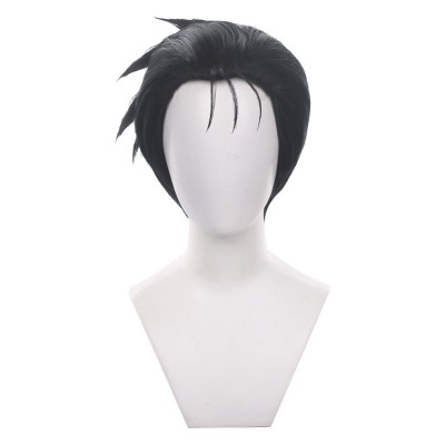 Smoking Behind the Supermarket with You Sasaki Blue Suit Cosplay Costume Halloween Carnival