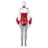 Smile (2024) Skye Riley Red Stage Jumpsuit Cosplay Costume Halloween Carnival Outfit