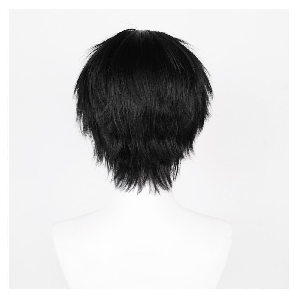 SLAM DUNK Rukawa Kaede Wig Heat Resistant Synthetic Hair Party Props Cosplay Costume Halloween Carnival