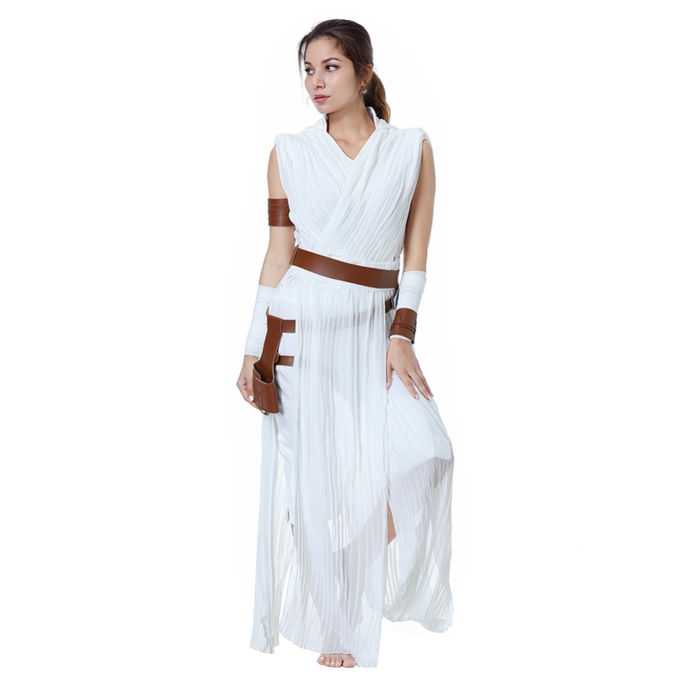 Skywalker Rey Suit Cosplay Costume Halloween Carnival Outfit