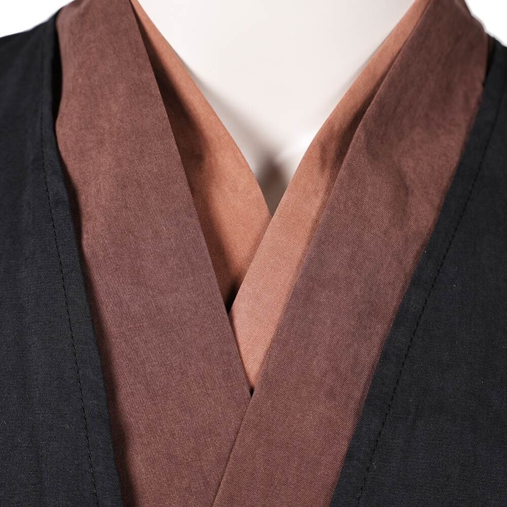 Skywalker Men Brown Robe Set Cosplay Costume Halloween Carnival Outfit