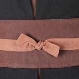 Skywalker Men Brown Robe Set Cosplay Costume Halloween Carnival Outfit