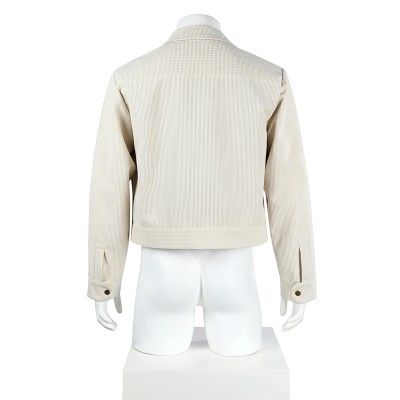 Skeleton Crew (2024) Neel White Jacket Cosplay Costume Halloween Carnival Outfit