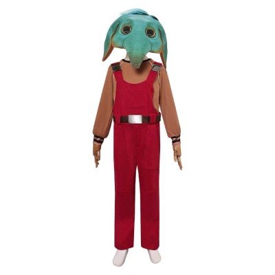 Skeleton Crew (2024) Neel Kids Costume de Cosplay Complet pour Enfants Tenue d'Halloween Carnaval