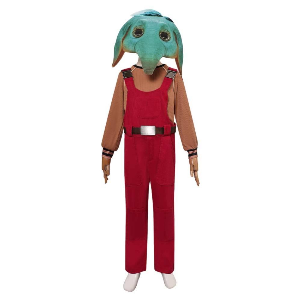 Skeleton Crew (2024) Neel Kids Costume de Cosplay Complet pour Enfants Tenue d'Halloween Carnaval
