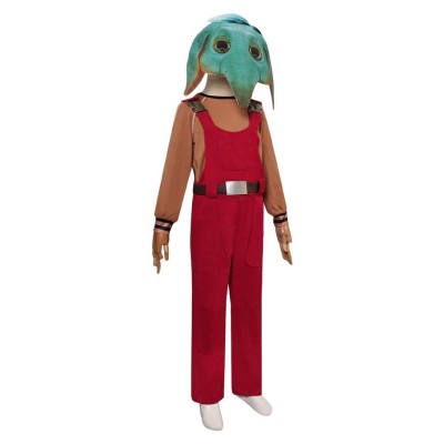 Skeleton Crew (2024) Neel Kids Costume de Cosplay Complet pour Enfants Tenue d'Halloween Carnaval