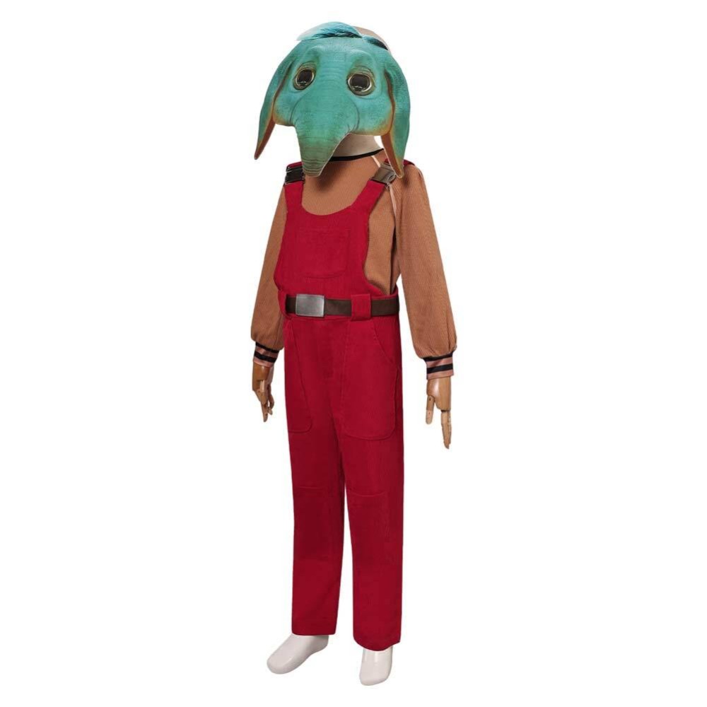 Skeleton Crew (2024) Neel Kids Costume de Cosplay Complet pour Enfants Tenue d'Halloween Carnaval