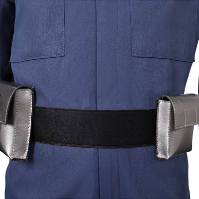 Skeleton Crew (2024) KB Kids Children Blue Jumpsuit Cosplay Costume Halloween Carnival