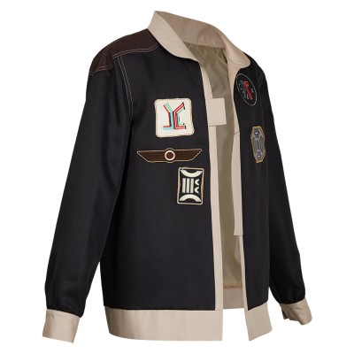 Skeleton Crew (2024) Kaybee Black Jacket Cosplay Costume Halloween Carnival Outfit