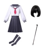 Silent Hill Hinako Shimizu Costume de Cosplay Uniforme Blanc pour Femmes Tenue de Halloween Carnaval