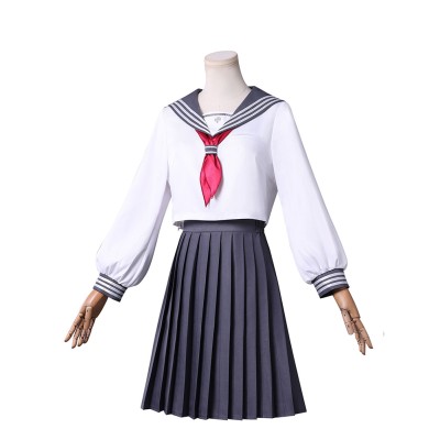Silent Hill Hinako Shimizu Costume de Cosplay Uniforme Blanc pour Femmes Tenue de Halloween Carnaval
