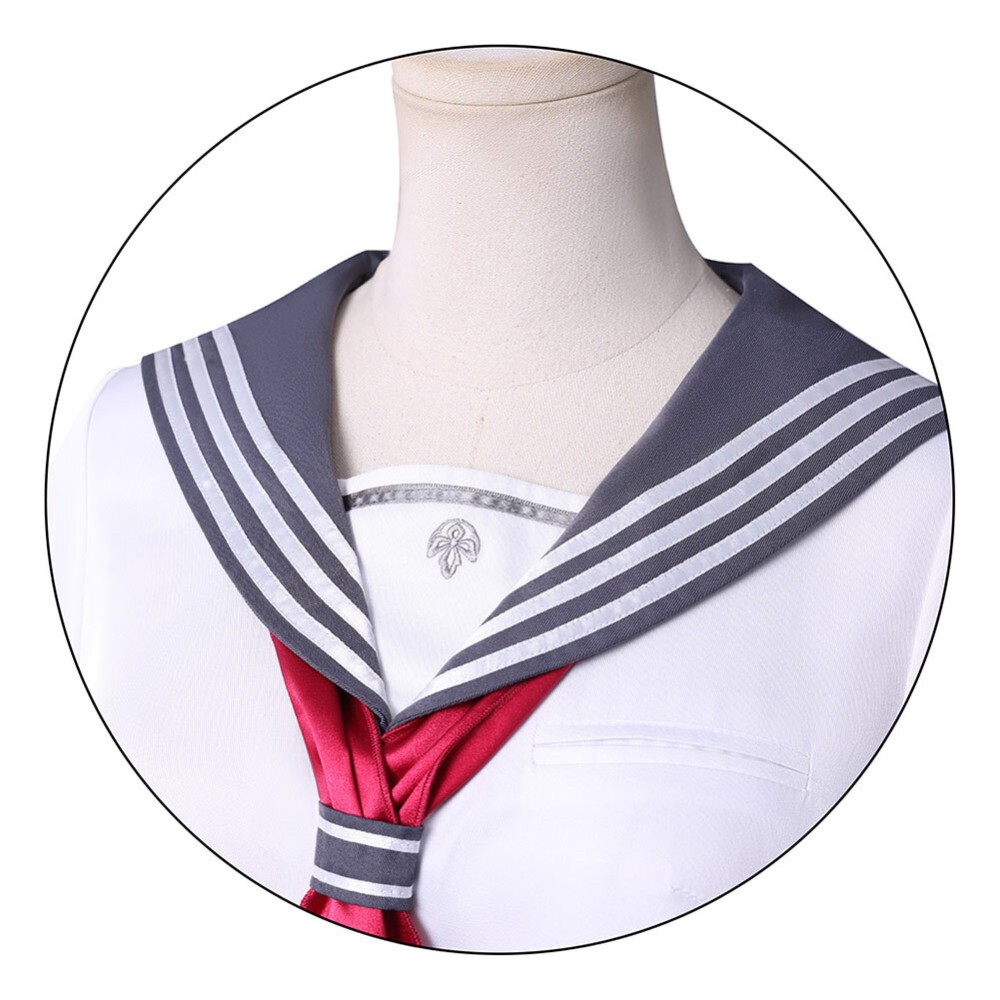 Silent Hill Hinako Shimizu Costume de Cosplay Uniforme Blanc pour Femmes Tenue de Halloween Carnaval