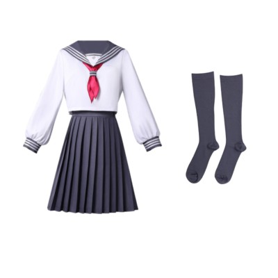 Silent Hill Hinako Shimizu Costume de Cosplay Uniforme Blanc pour Femmes Tenue de Halloween Carnaval