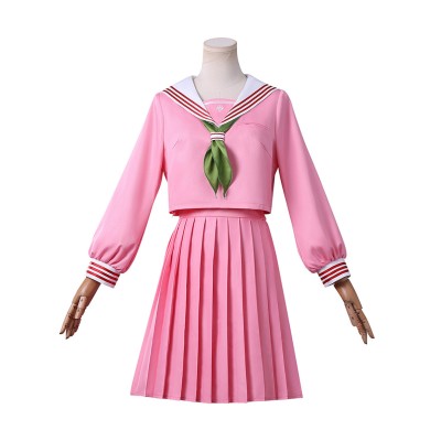 Silent Hill Hinako Shimizu Pink Uniform Cosplay Costume Halloween Carnival Outfit
