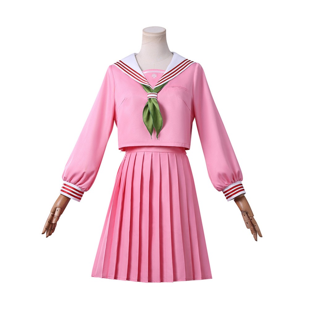 Silent Hill Hinako Shimizu Pink Uniform Cosplay Costume Halloween Carnival Outfit