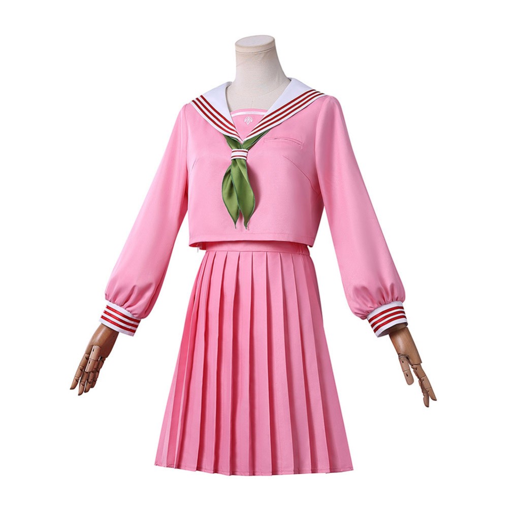 Silent Hill Hinako Shimizu Pink Uniform Cosplay Costume Halloween Carnival Outfit
