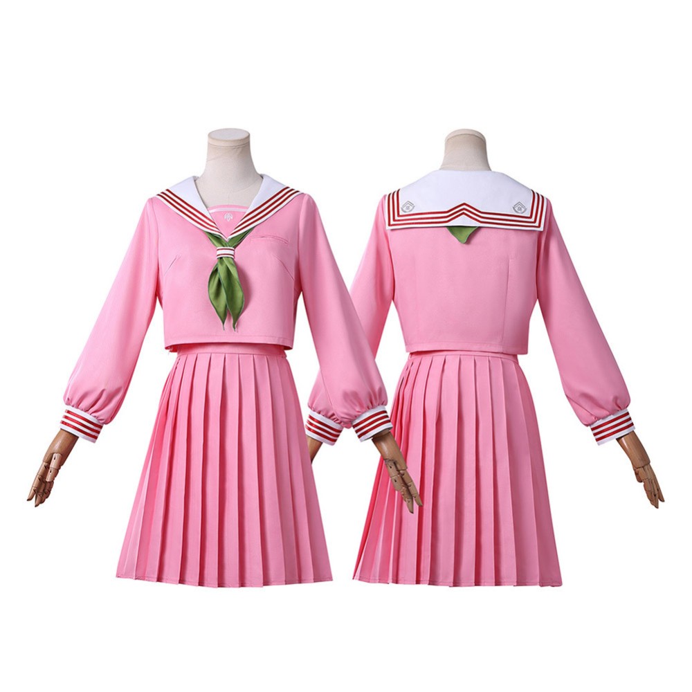 Silent Hill Hinako Shimizu Pink Uniform Cosplay Costume Halloween Carnival Outfit