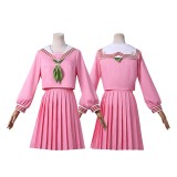 Silent Hill Hinako Shimizu Pink Uniform Cosplay Costume Halloween Carnival Outfit