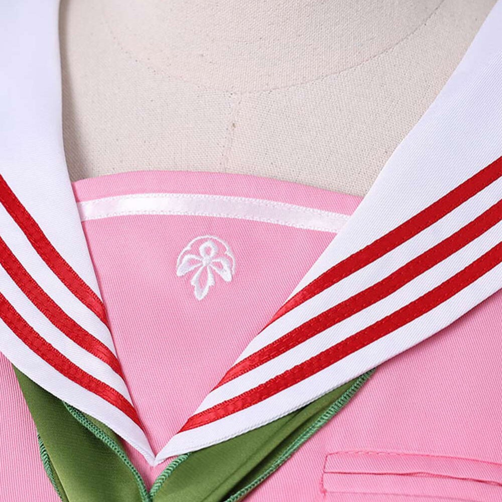 Silent Hill Hinako Shimizu Pink Uniform Cosplay Costume Halloween Carnival Outfit