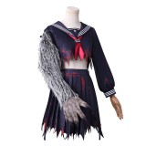 Silent Hill f Shimizu Hinako Uniform with Fur Hand Set Party Cosplay Costume Halloween Carnival