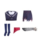 Silent Hill f Shimizu Hinako Uniform with Fur Hand Set Party Cosplay Costume Halloween Carnival