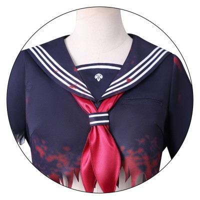 Silent Hill f Shimizu Hinako Uniform with Fur Hand Set Party Cosplay Costume Halloween Carnival