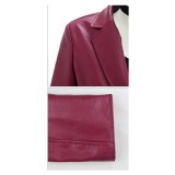 Silent Hill 2 Remake Maria Women Red Leather Suit Set Cosplay Costume Halloween Carnival Outfit