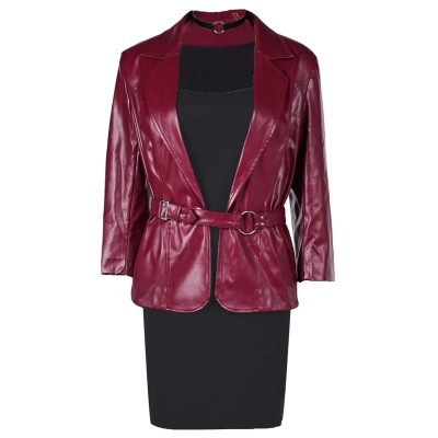 Silent Hill 2 Remake Maria Red Suit Cosplay Costume Halloween Carnival Outfit