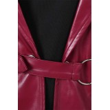 Silent Hill 2 Remake Maria Red Suit Cosplay Costume Halloween Carnival Outfit