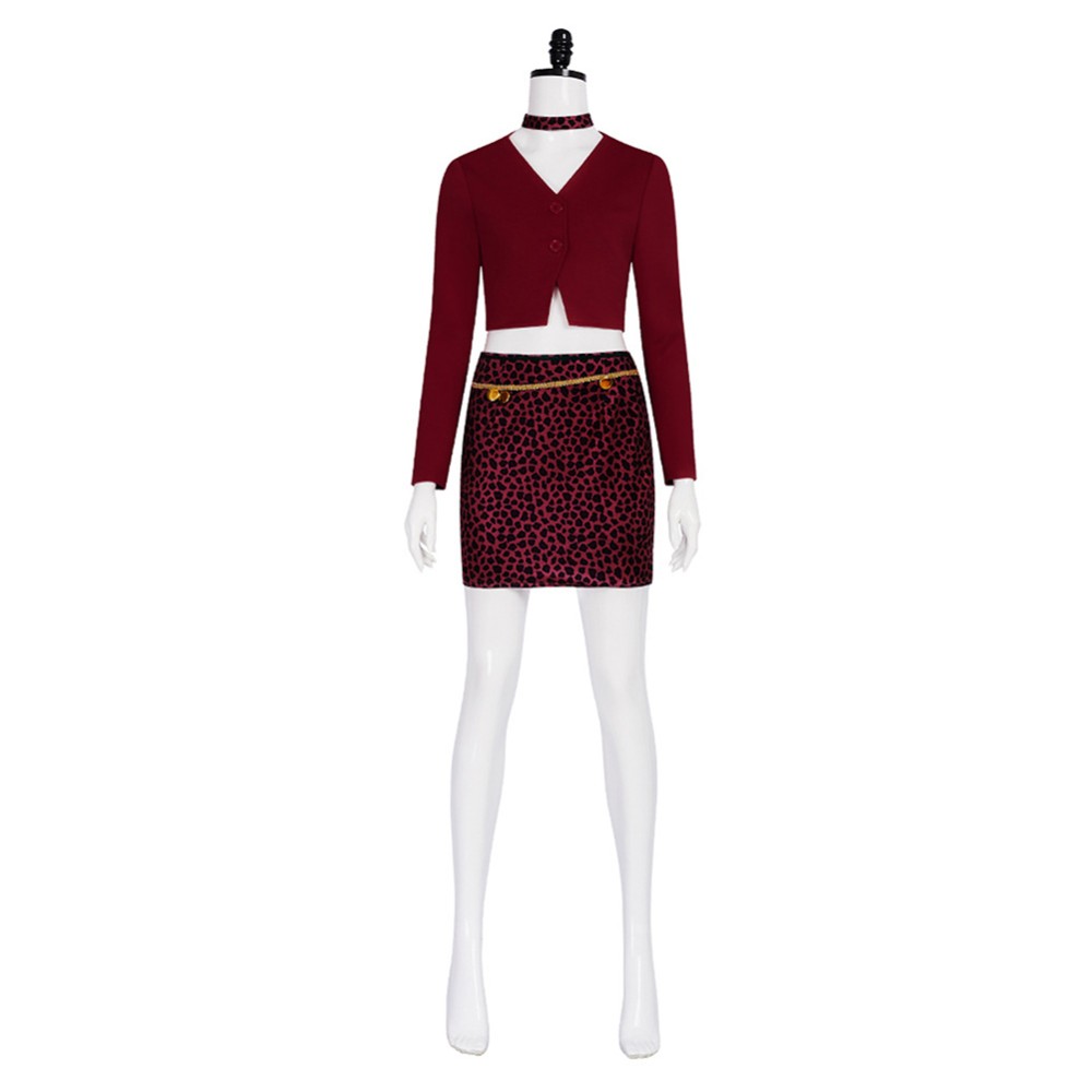 Costume de cosplay Maria Red du remake de Silent Hill 2 pour Halloween et carnaval