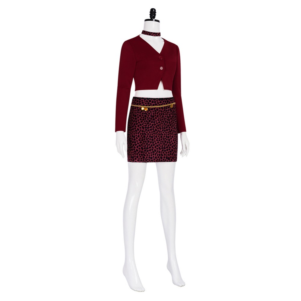 Costume de cosplay Maria Red du remake de Silent Hill 2 pour Halloween et carnaval