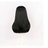 Side Story Nico Robin Black Center-part Long Hair Wig Accessories Cosplay Costume Halloween Carnival