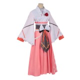 Shunkashuutou Daikousha:Haru no Mai Hinagiku Kayou Pink Cosplay Costume Halloween Carnival Outfit