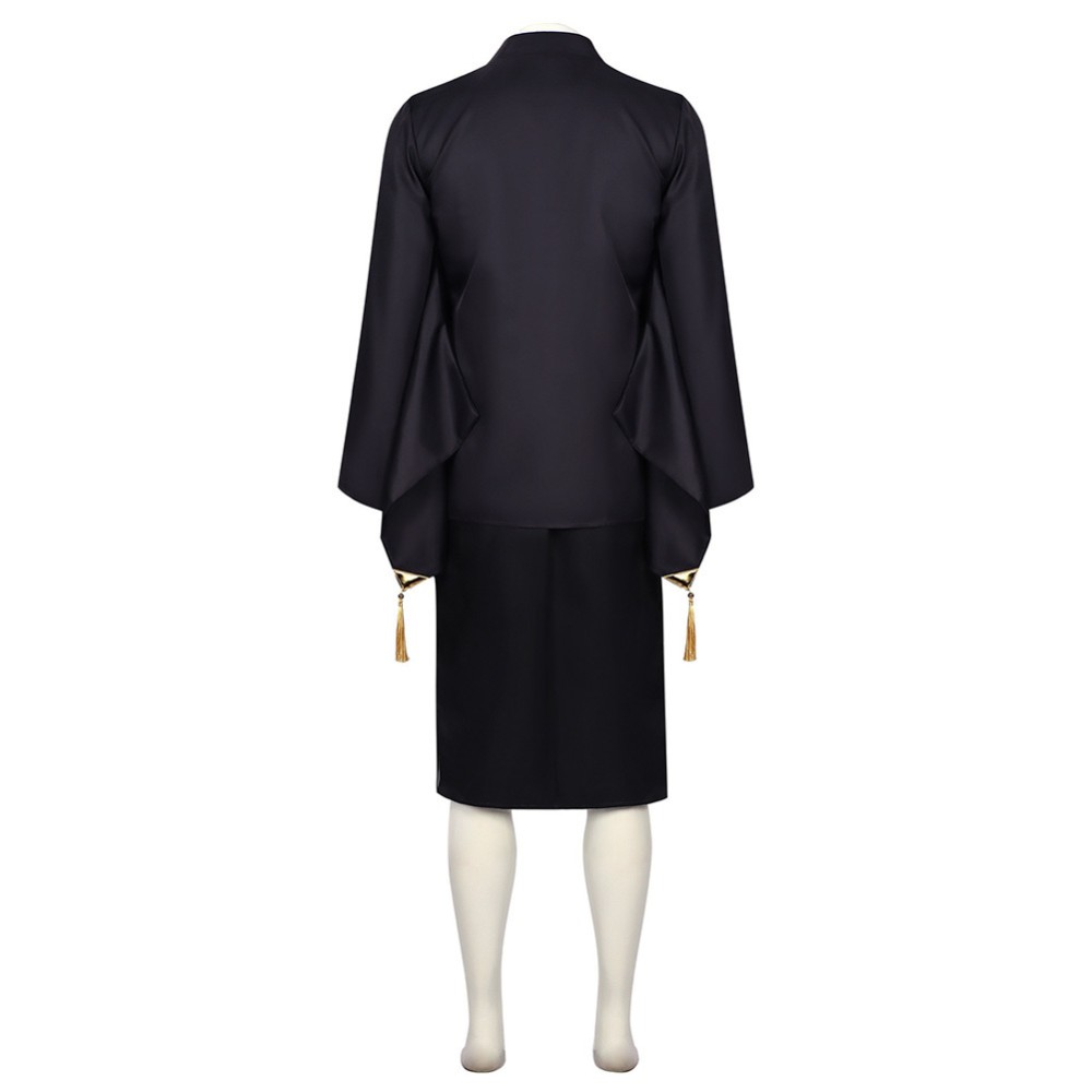 Shunkashuutou Daikousha: Haru no Mai Rosei Kantsubaki Black Cosplay Costume Halloween Carnival Outfit