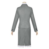 Shunkashuutou Daikousha: Haru no Mai Hinagiku Kayou Women Gray Cosplay Costume Halloween Carnival