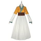 Shisui Women Yellow Maid Dress Hanfu Party Cosplay Costume Halloween Carnival Outfit