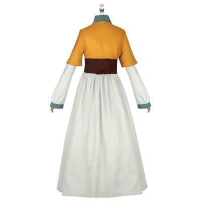 Shisui Women Yellow Maid Dress Hanfu Party Cosplay Costume Halloween Carnival Outfit
