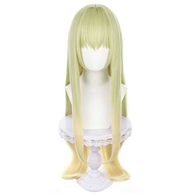 Shiro Seijo to Kuro Bokushi Cecilia Wig Synthetic Hair Wig Custome Accessories Cosplay Costume Halloween Carnival