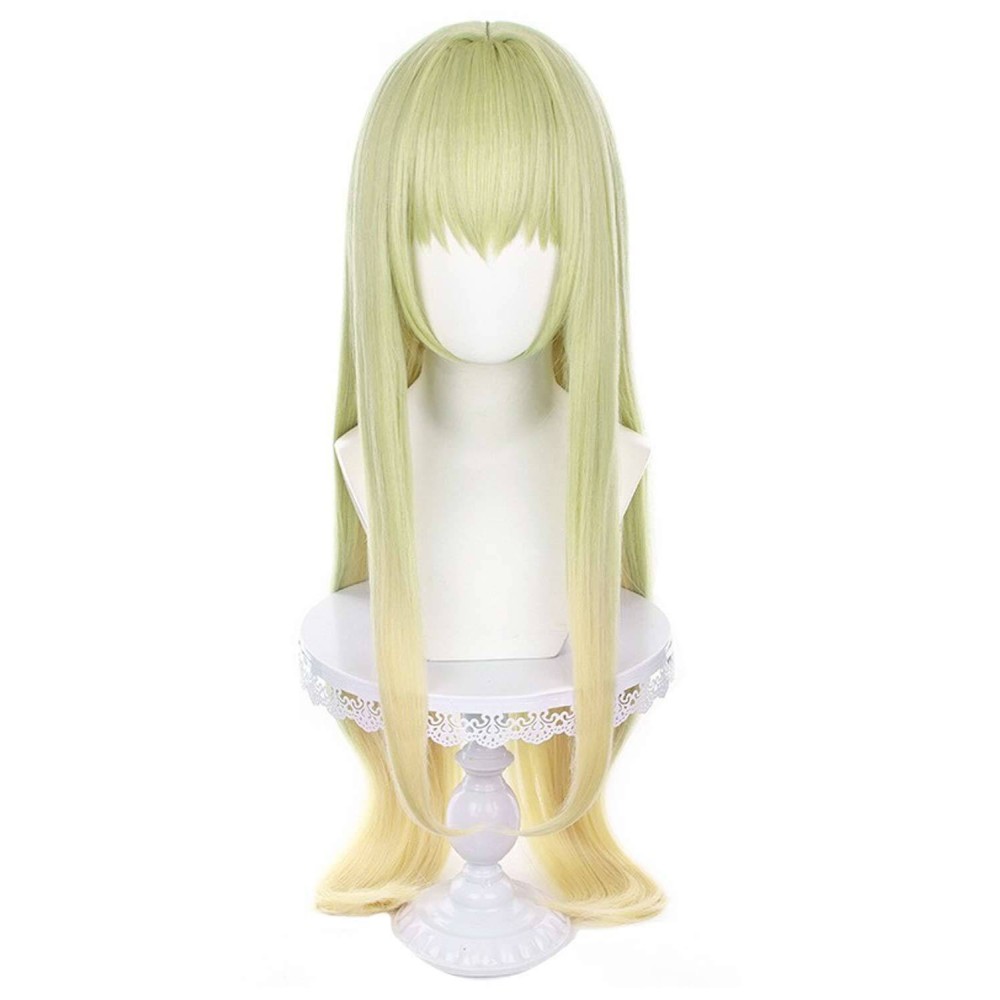 Shiro Seijo to Kuro Bokushi Cecilia Wig Synthetic Hair Wig Custome Accessories Cosplay Costume Halloween Carnival