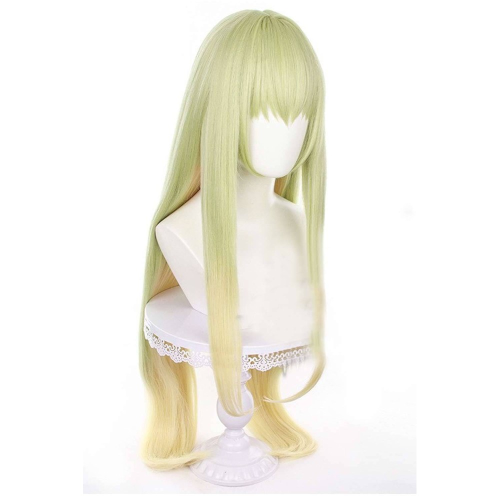Shiro Seijo to Kuro Bokushi Cecilia Wig Synthetic Hair Wig Custome Accessories Cosplay Costume Halloween Carnival