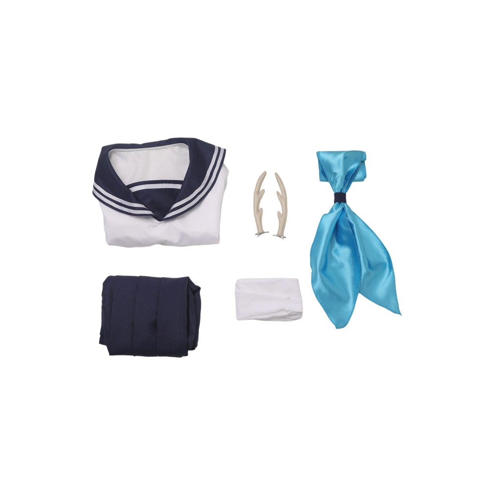 Shikanoko Nokonoko Koshitantan Noko Shikanoko Torako Koshi Uniforme Scolaire Costume Cosplay Halloween Carnaval
